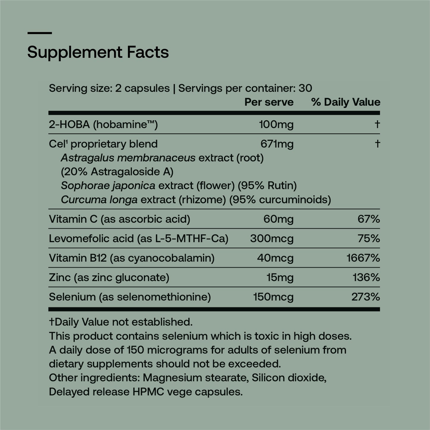 SRW Cel1 - Cellular Stability